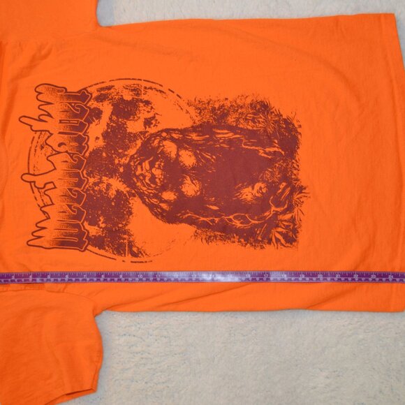 Weedeater sludge doom band tee, flame orange sasquatch weedeater tee size S - Picture 9 of 10